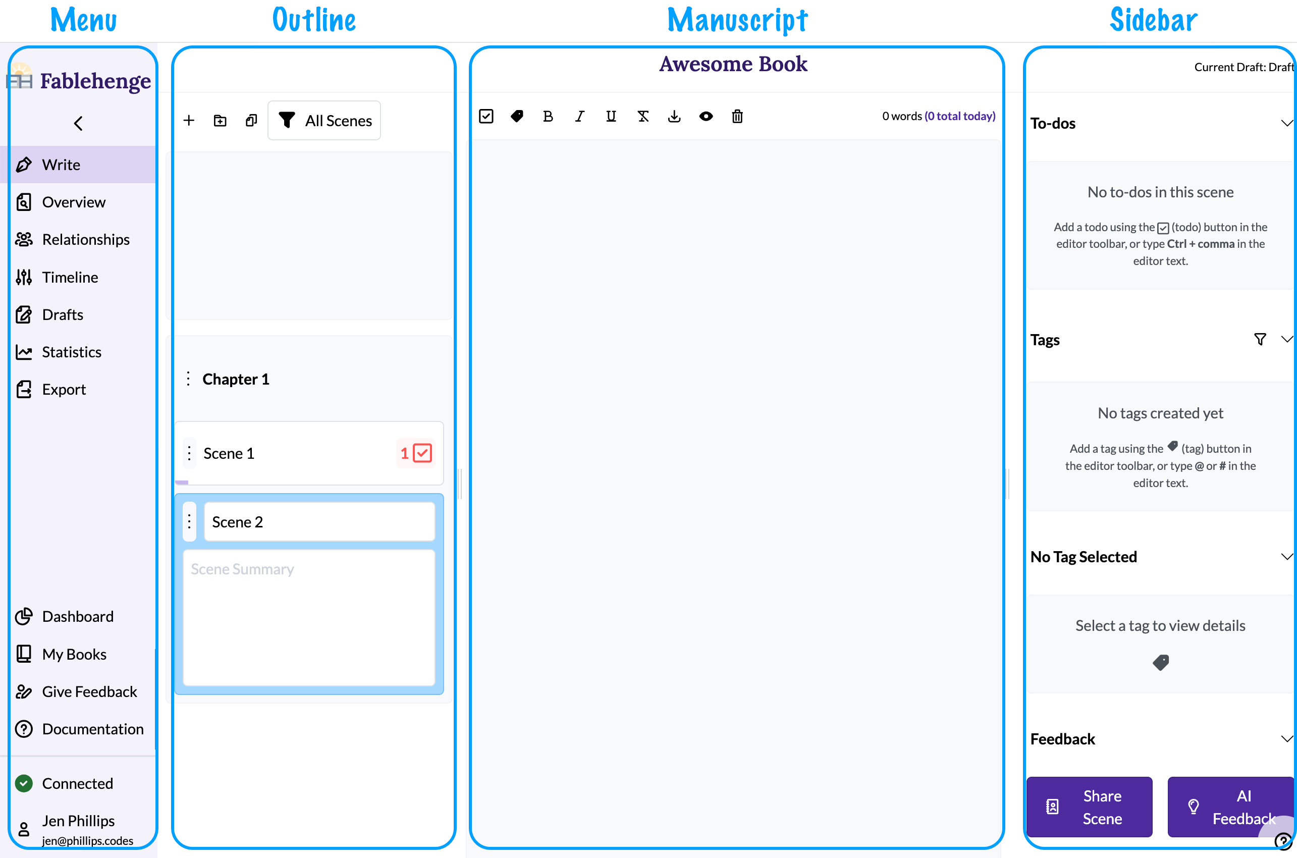 Interface overview